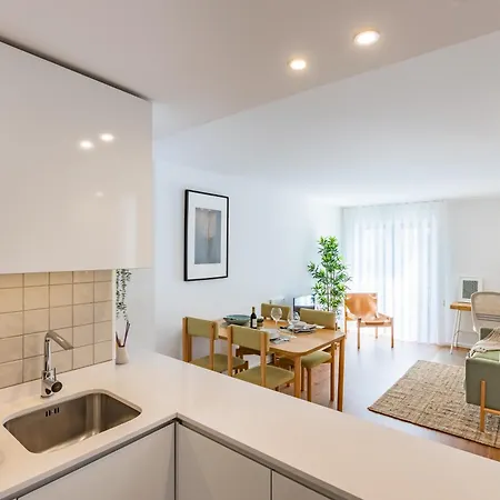 Design Apartment In Bonfim With Ac & Free Parking アパート